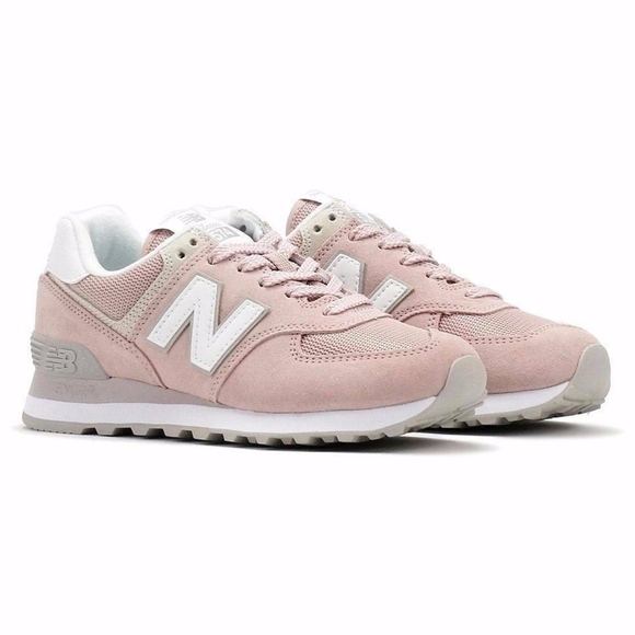 new balance 574 faded rose